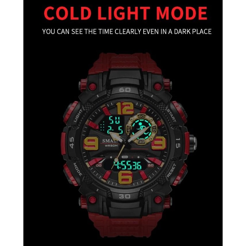 Fashion Sport Outdoor G Military Men Watch Wristwatch Male Digital Stopwatch 5