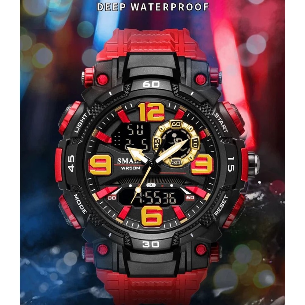 Fashion Sport Outdoor G Military Men Watch Wristwatch Male Digital Stopwatch 6