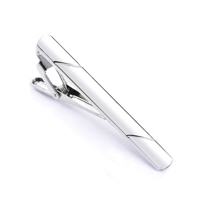 Necktie Bar Clasp Clamp Mens Stainless Steel Tie Clip Pin Gold Black Silver 6