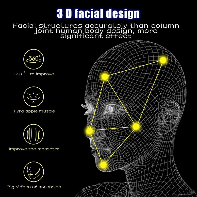 Slimming Double Chin Reducer Mask Reusable V Line Face Lifting Belt AntiWrinkle 8