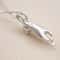 Cute Cat Kitty Pendant Sterling Silver Love Necklace Chain Women Gift 2
