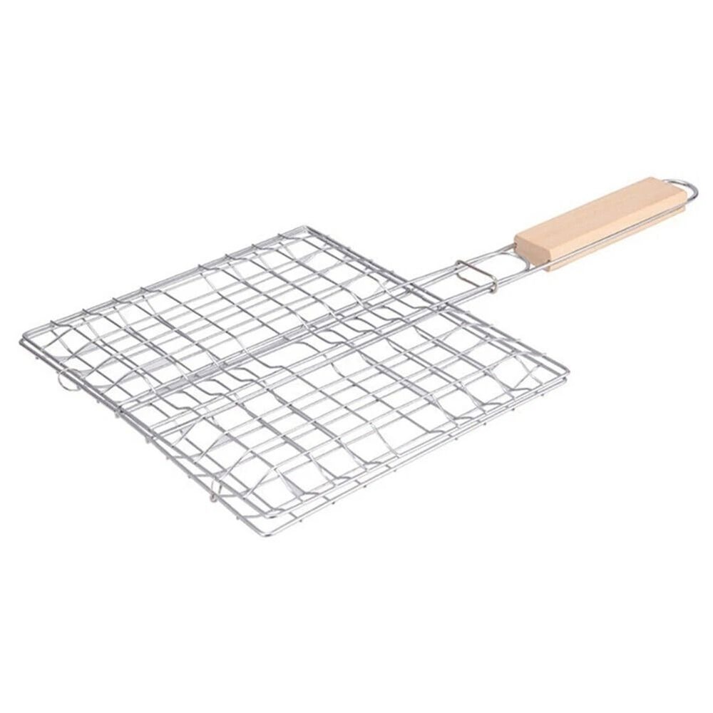 Grilling Basket Steak Meat Fish Grill BBQ Net Barbecue Vegetable Holder Tools 3
