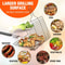 Grilling Basket Steak Meat Fish Grill BBQ Net Barbecue Vegetable Holder Tools 4