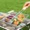 Grilling Basket Steak Meat Fish Grill BBQ Net Barbecue Vegetable Holder Tools 0