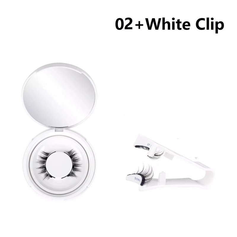 No Glue Needed Natural Lashes Kit Reusable Magnetic Eyelashes With Applicator Quick Glam Look 14