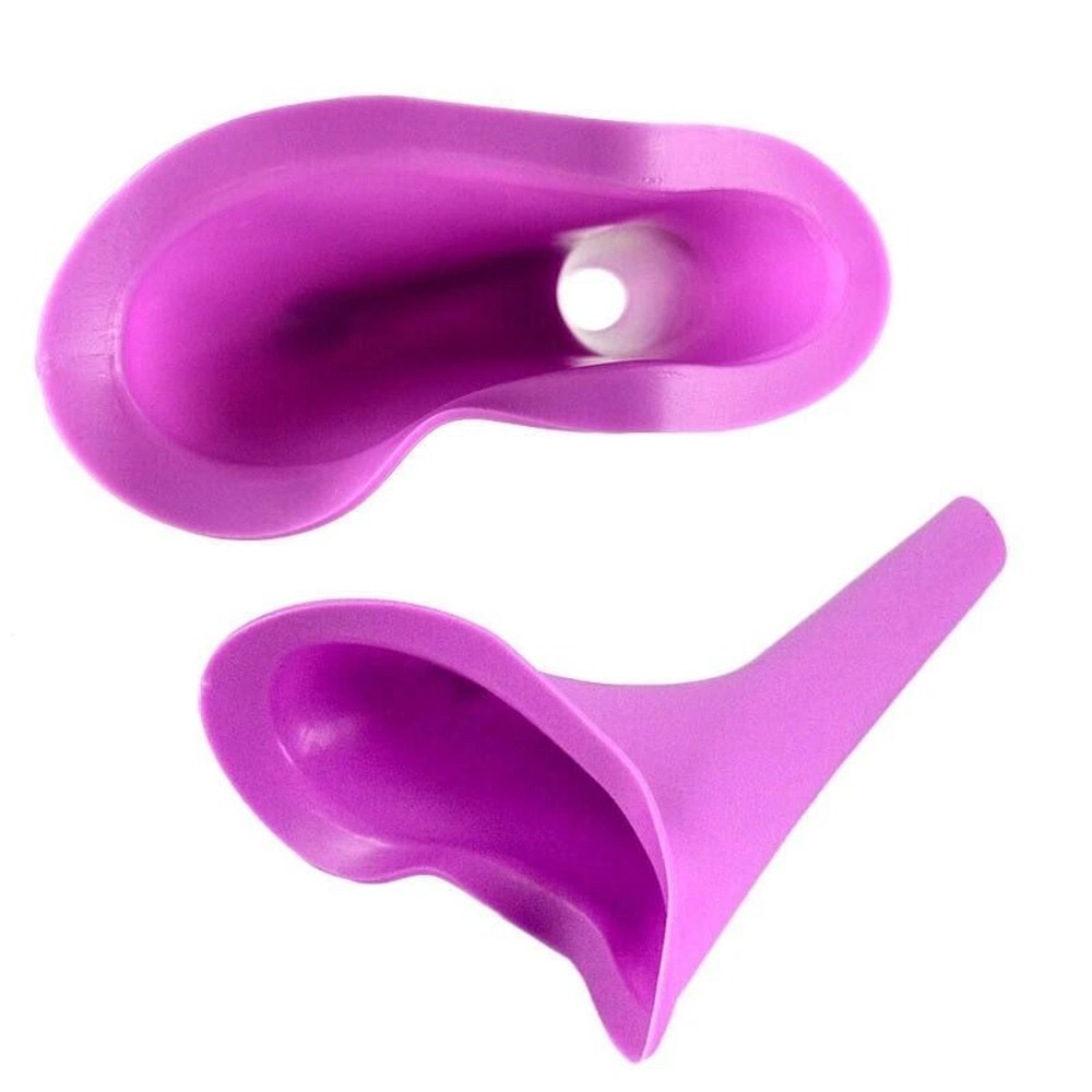 Ladies She Urinal Portable Female Woman Urine Wee Funnel Travel Camping Loo 0