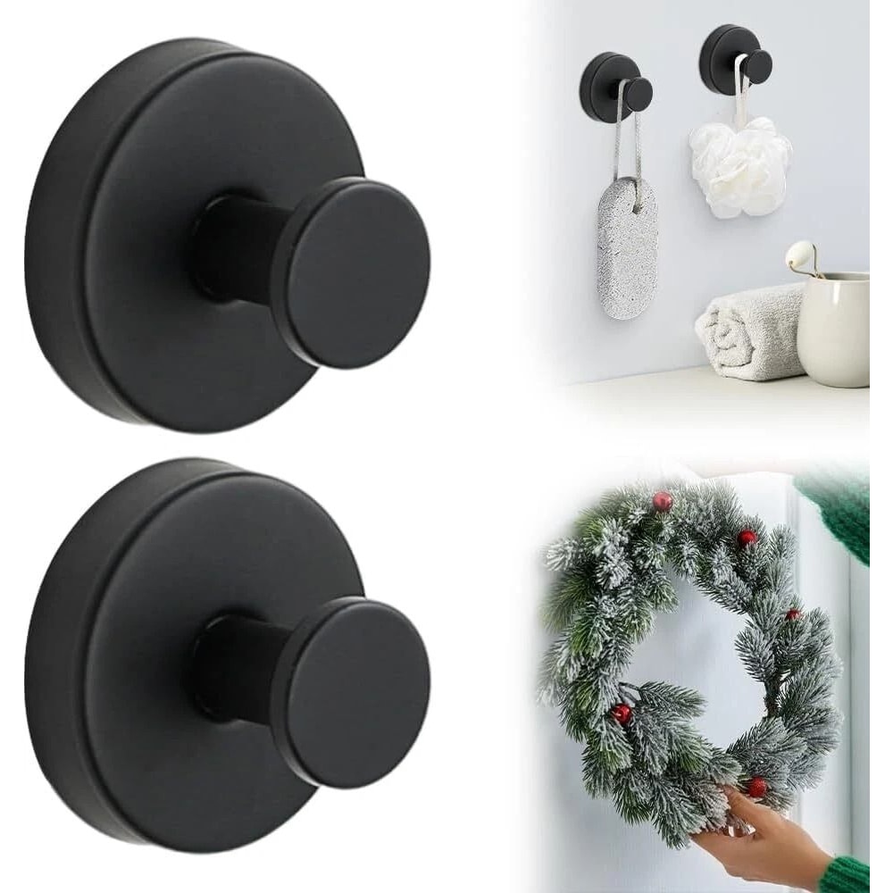 Shower Towel Holder Strong Vacuum Suction Cup Hook Hooks For Bathroom Kitchen 0