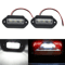 LED License Plate Light Universal White Tag Lamp For Truck Trailer SUV RV Van 7