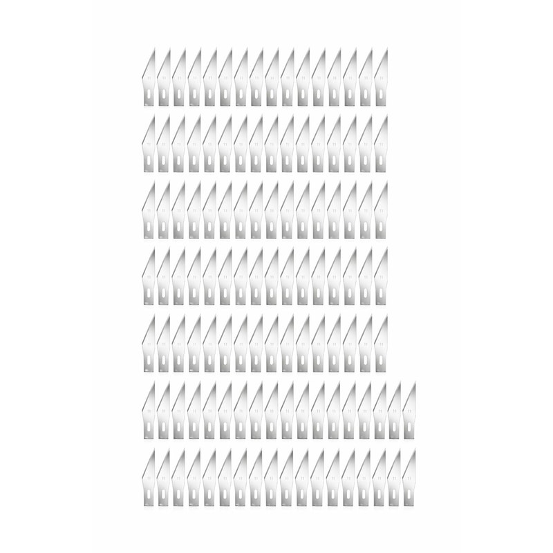 Knife Style Blades For Exacto XActo Perfect For Crafts Includes BOX 0