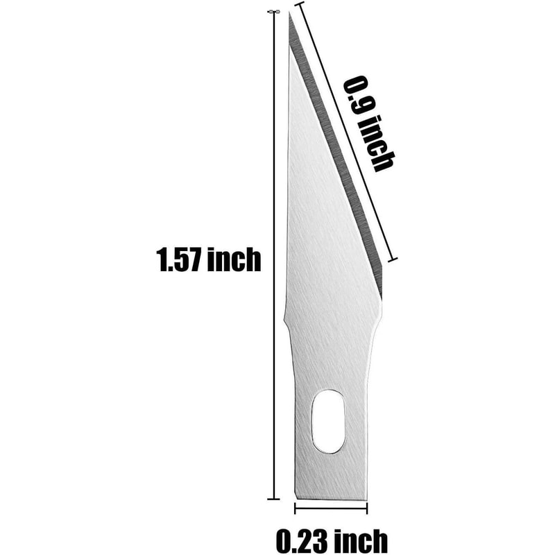 Knife Style Blades For Exacto XActo Perfect For Crafts Includes BOX 1