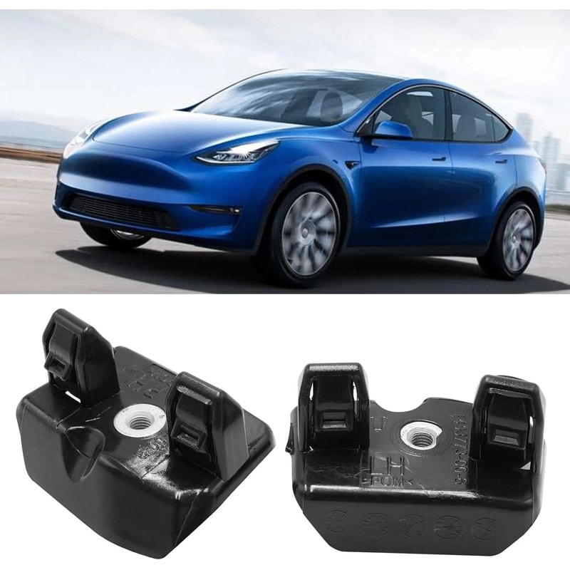 Tesla Model Y Front Bumper Fender Bracket Support Pair LH RH 0