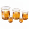 Borosilicate Measuring Lab Glassware Set Low Form Glass Beaker 0