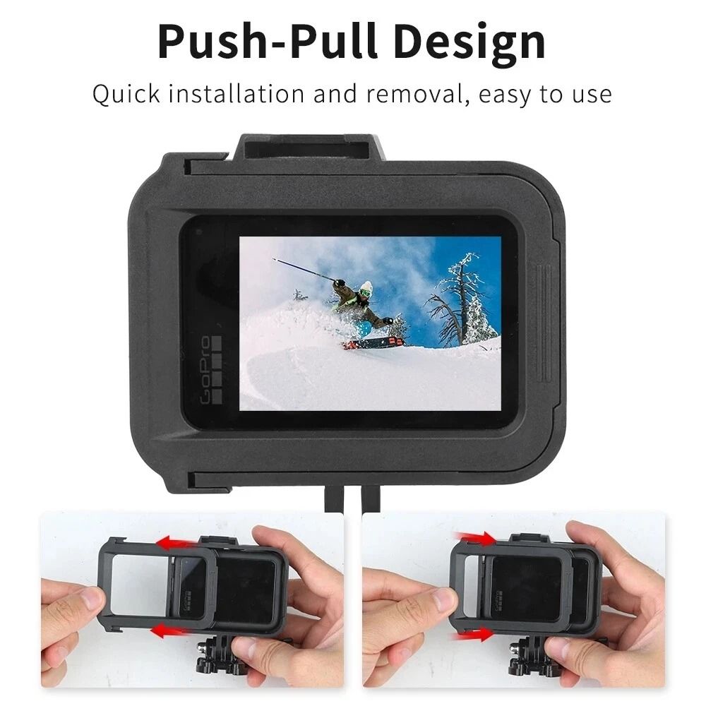 Protective Shell Frame For GoPro Hero 8 Black Camera Accessories Case Cover 1