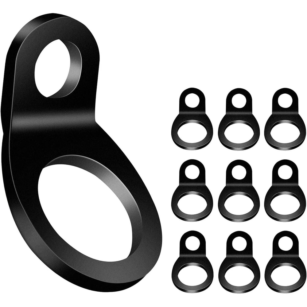 Black Tie Down Anchors Hooks Dirt Bike Tie Down Strap Rings For Motorcycle 7