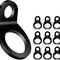 Black Tie Down Anchors Hooks Dirt Bike Tie Down Strap Rings For Motorcycle 7