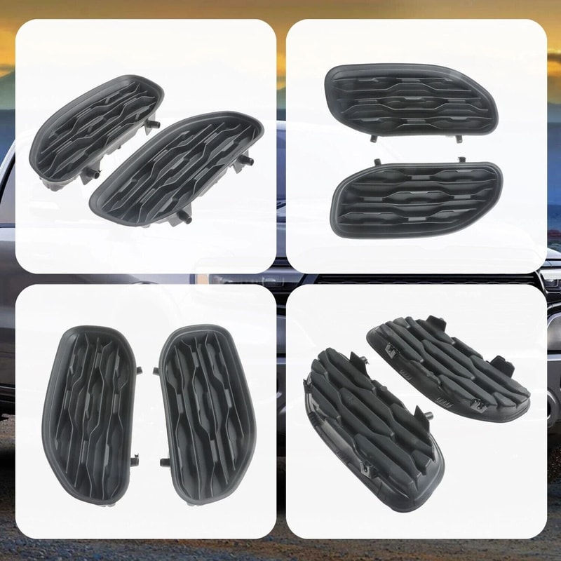 Dodge Ram DT Front Bumper Bezel Kit Right Left Side 4