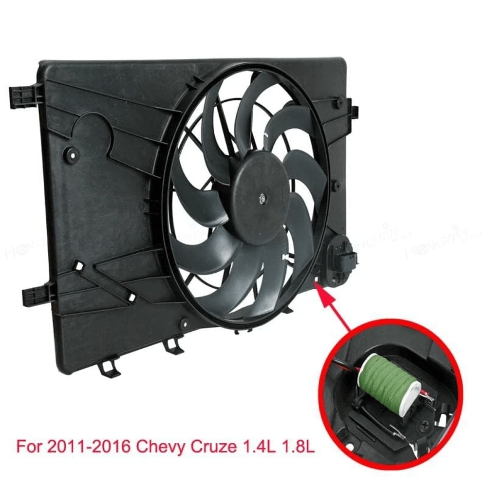 Cooling Fan Resistor Motor Relay For Cruze Chevrolet Radiator 5