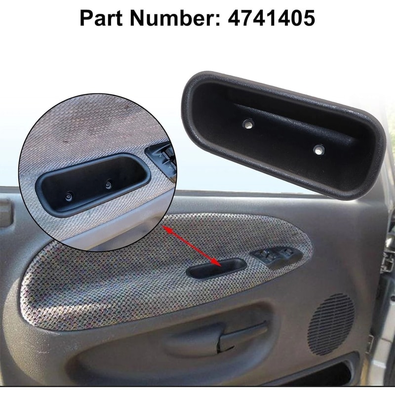 Replacement Front Left Door Pull Handle Cup For Dodge Ram Quality Fit And Performance 1
