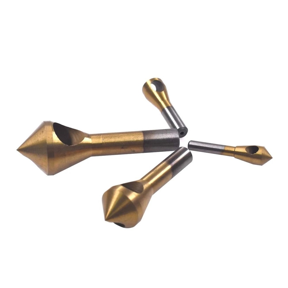 Deburring Chamfer Countersink Drill Bits Set Cutting Metal Tool Kit 1