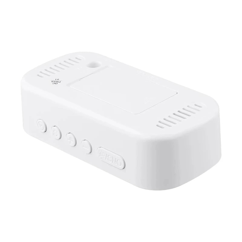 LED Digital Alarm Clock Battery Backup Electric Large Display Snooze Function 5