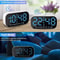 LED Digital Alarm Clock Battery Backup Electric Large Display Snooze Function 3