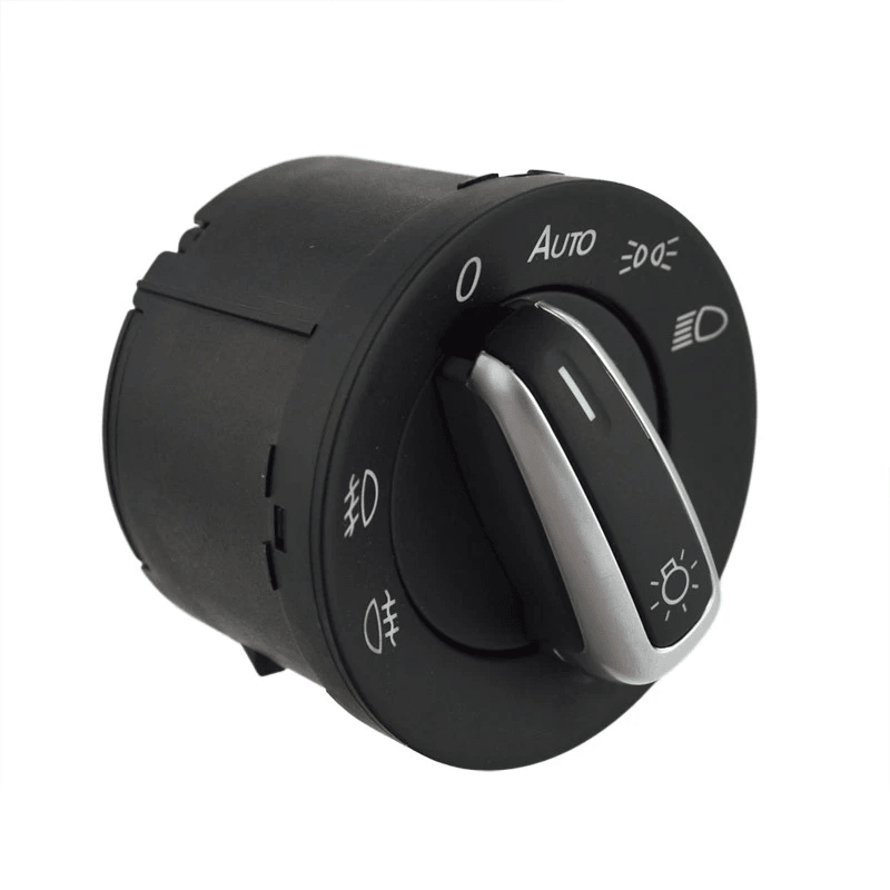 Chrome Euro Switch AUTO Headlight Golf GTI MK5 MK6 Jetta 2