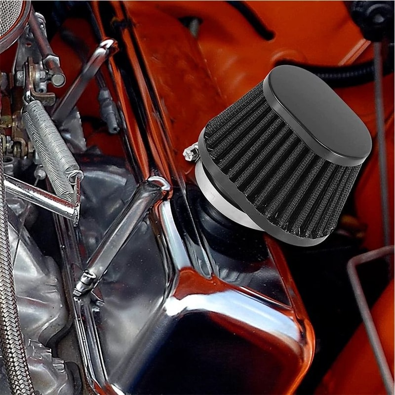 Universal Motorcycle Air Intake Filter Cleaner Pod Reusable 2