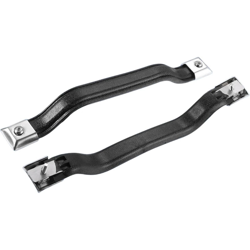 Black Interior Door Pull Strap Inside Handle Set Pair WRANGLER NEW 3