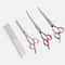 Professional Pet Dog Grooming Scissors Set Straight Curved Thinning Shear Kit For Dogs 3