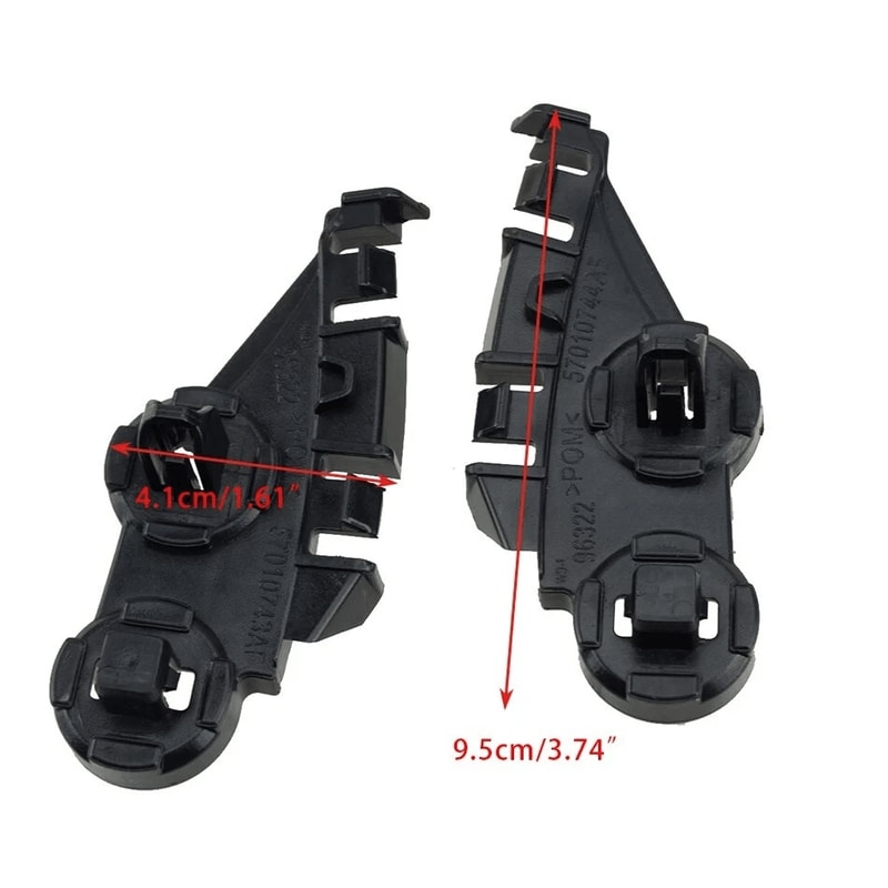 Front Left Right Side Bumper Support Bracket Set For Chrysler 5