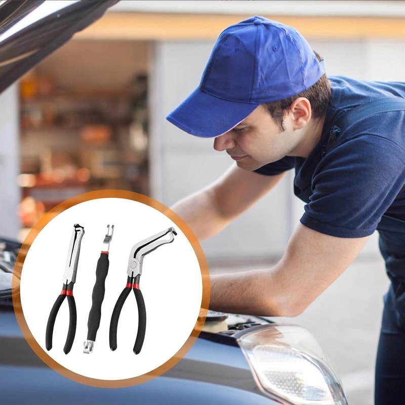 60 Degree Pliers Electrical Disconnect Connector Separator Wiring Tools 0