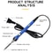 Welding Gun Kit Electric Soldering Iron With Desoldering Pump 10