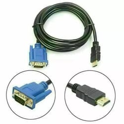 hdmi male to vga adapter cable for pc, dvd, hdtv video converter