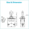 Waterproof Toggle SWITCH ONOFF SPST Terminal For Car Boat Use 8