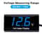 Digital LED Display Voltmeter Panel Meter Voltage Gauge For Car Motorcycle 6