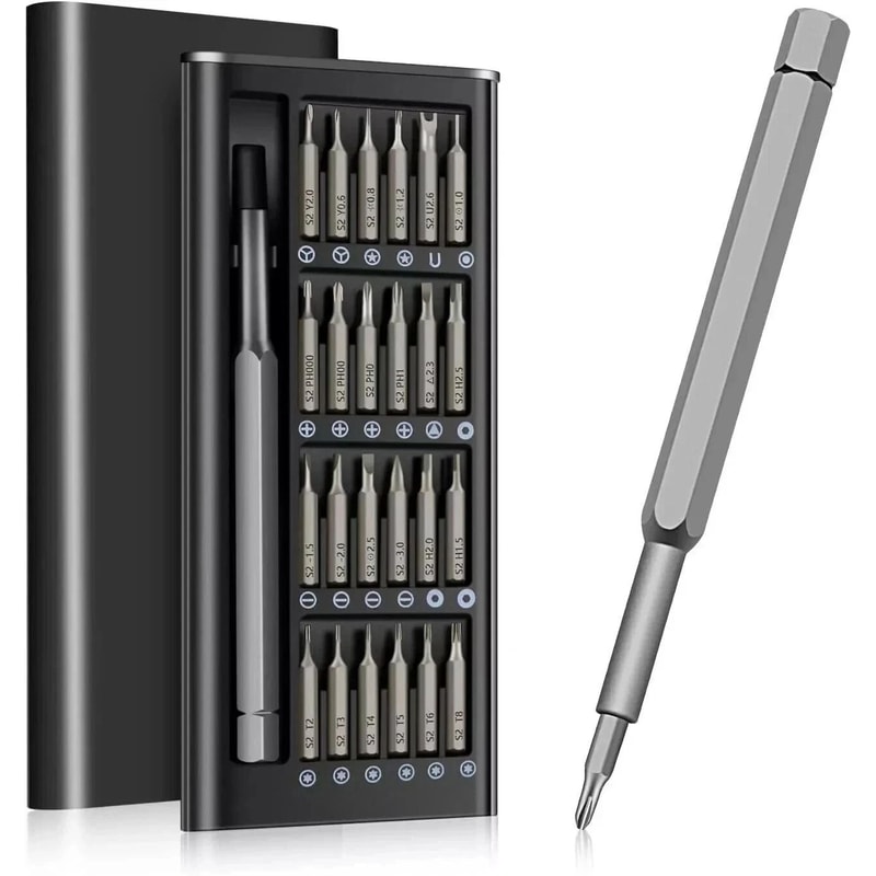 Magnetic Mini Screwdriver Bit Set For PC Small Precision Screwdriver Set 0
