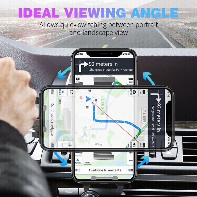 Universal Car Mount For IPhone Samsung Cell Phone GPS CD Slot Holder 7
