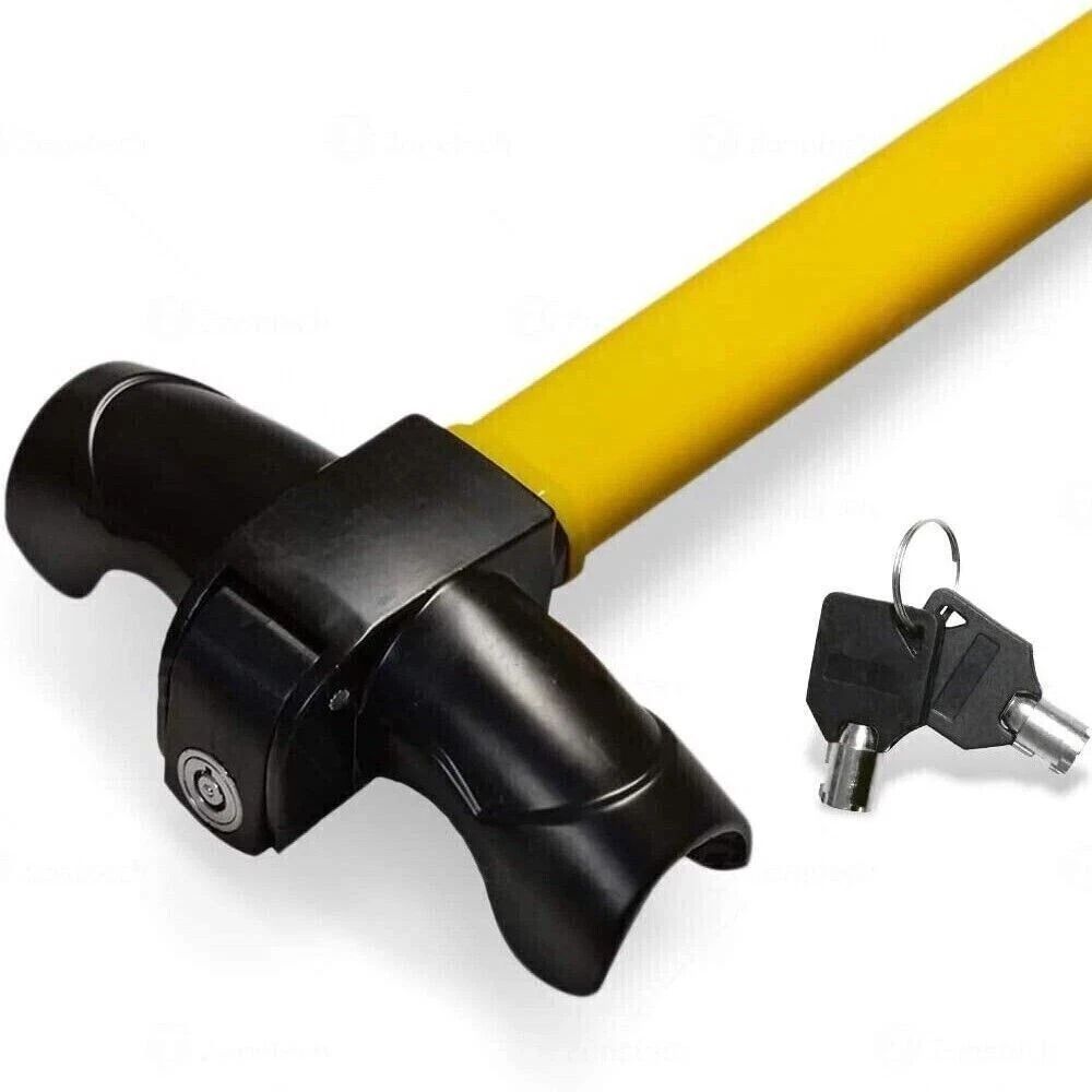 The Club Steering Wheel Lock Twin Hooks Anti Theft For Universal Car Van SUV 2