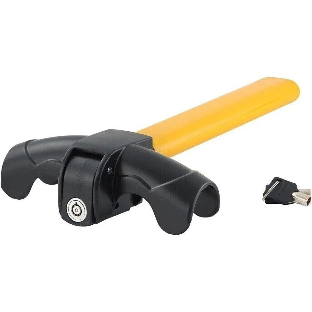 The Club Steering Wheel Lock Twin Hooks Anti Theft For Universal Car Van SUV 0