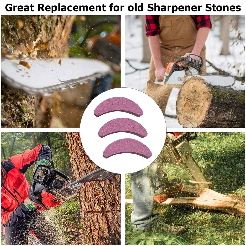 Chain Saw Blade Fast Sharpening Chainsaw Teeth Sharpener Stone Grinder Tool For Ultimate Precision 6