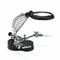 Soldering Iron Stand Holder With Magnifier Helping Station Tool For Precision Soldering 3