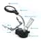 Soldering Iron Stand Holder With Magnifier Helping Station Tool For Precision Soldering 8