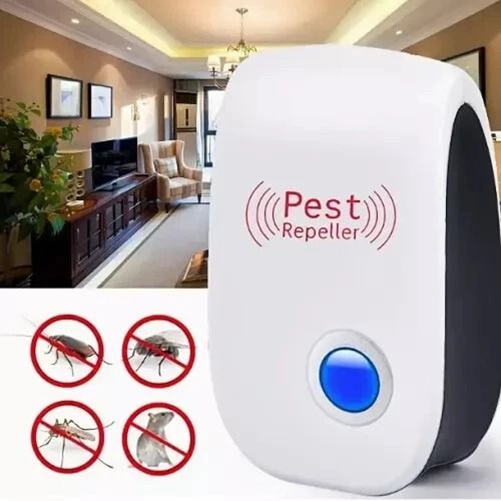 Electronic Pest Control Ultrasonic Repeller For Mice Rats And Bug Rejection 0