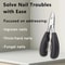 Heavy Duty Stainless Extra Large Toe Nail Clippers For Thick Hard Nails Cutter Durable Pedicure Too 3