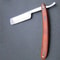 Straight Edge Razor Metal Wood Handle Classic Barber Beard Shaving Tool 0
