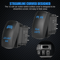 5 Pin Blue Rocker Switch For LED Light Bar Toggle Rear Light For Car ATV UTV 4
