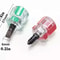 Mini Ultra Short Stubby Screwdriver Set Pieces Phillips And Flat 2