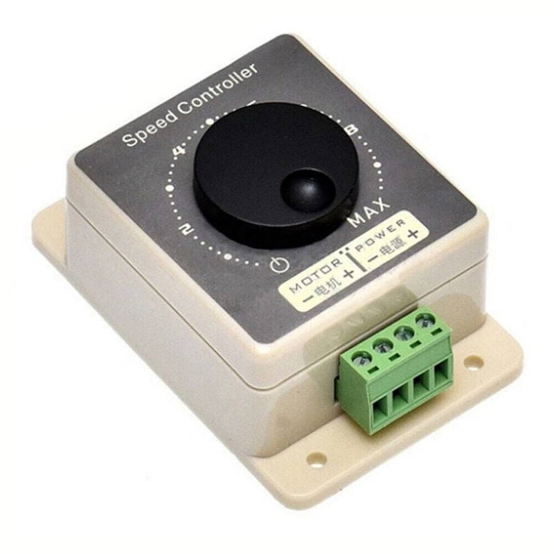 PWM DC Brush Motor Speed Regulator Waterproof Controller 0