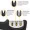 Ceramic Tungsten Knife Sharpener Professional 3 Stage Kitchen Sharpening System 4