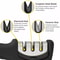 Ceramic Tungsten Knife Sharpener Professional 3 Stage Kitchen Sharpening System 4